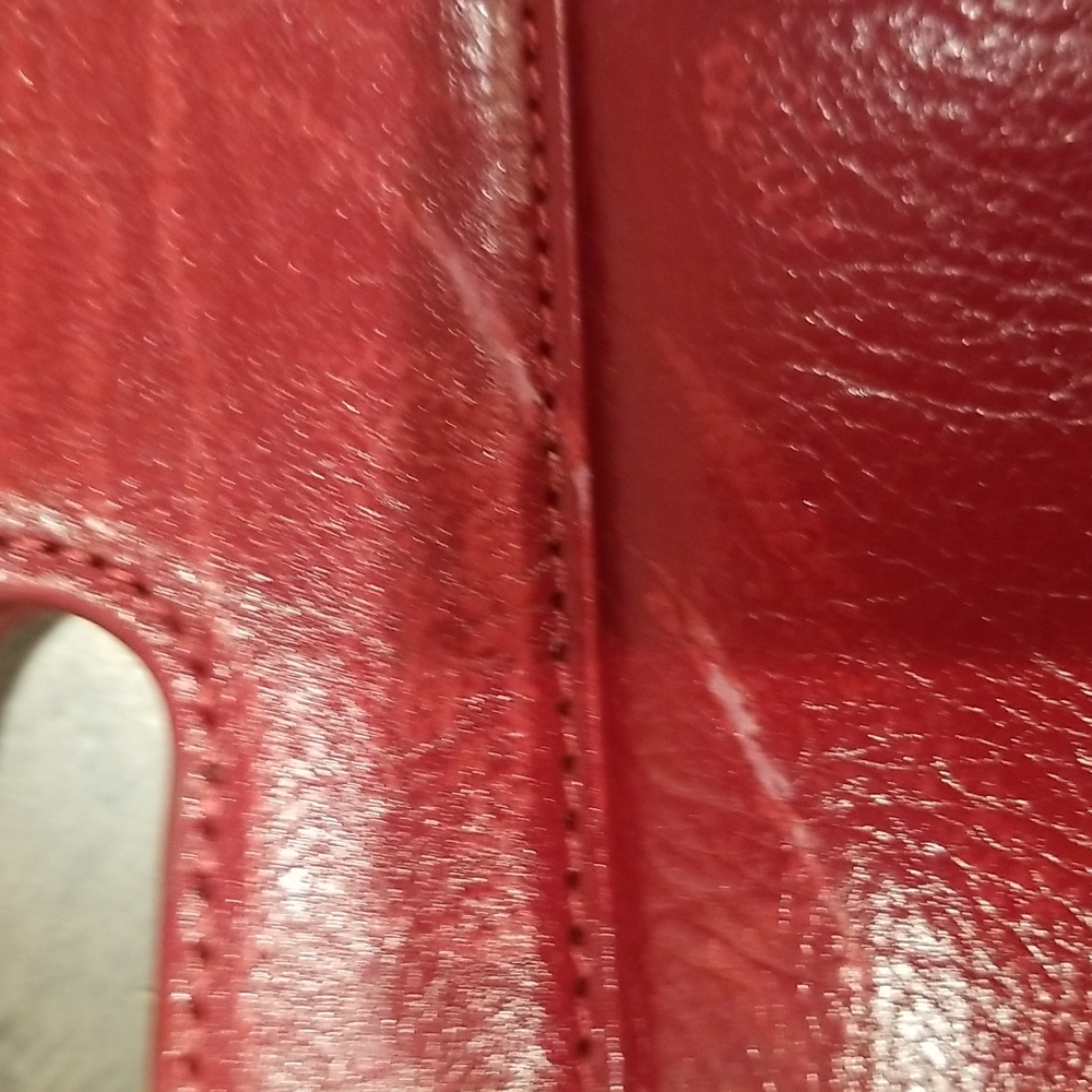Hobo red leather clutch - Picture 6 of 8